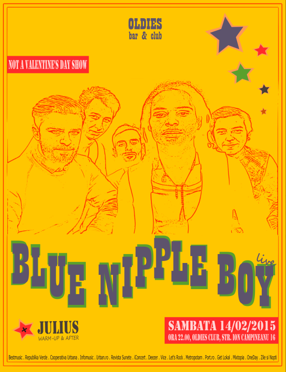 Primul concert Blue Nipple Boy pe 2015