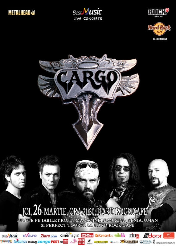 Cargo canta in Hard Rock Cafe