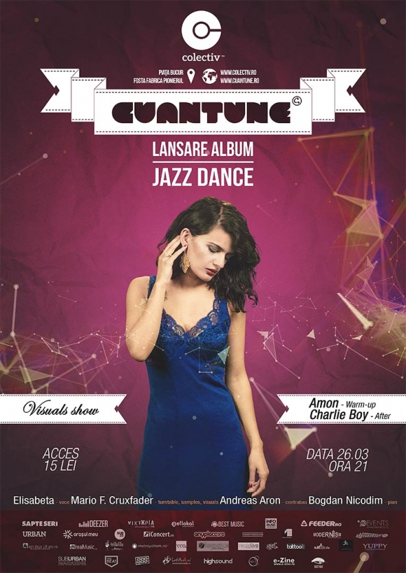 Cuantune lanseaza albumul Jazz Dance in Club Colectiv