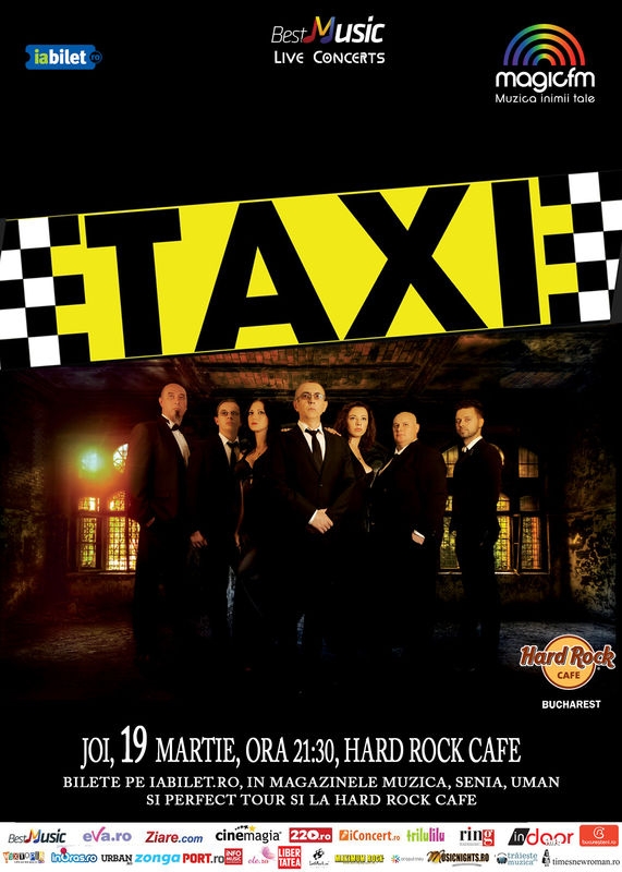 Taxi concerteaza in Hard Rock Cafe