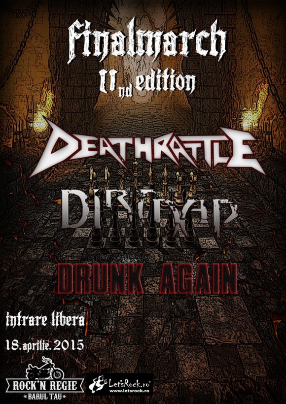 Concert aniversar Deathrattle in Rock'n Regie