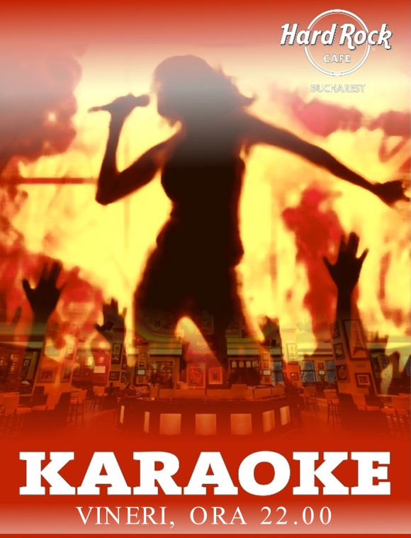 Karaoke Star la Hard Rock Cafe, 17 aprilie 2015