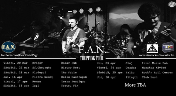 Noi concerte F.A.N. in turneul The Pfunk Tour