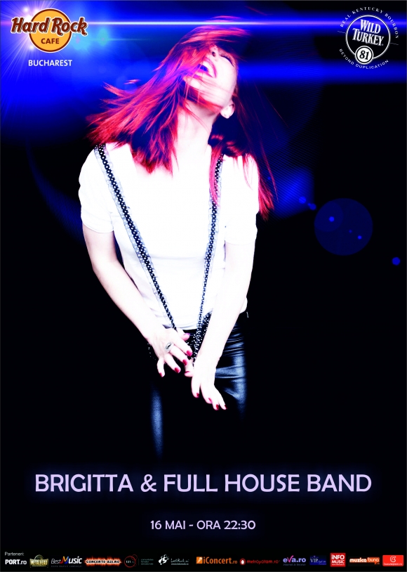 Concert Brigitta si The Full House Band in Hard Rock Cafe