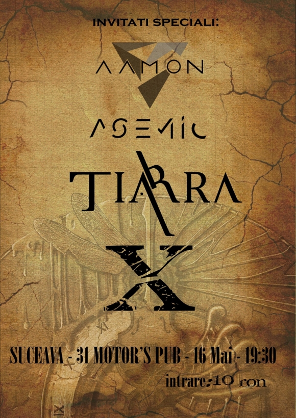 Concert Tiarra la Suceava - al cincilea oras in cadrul „Spring Tour X”