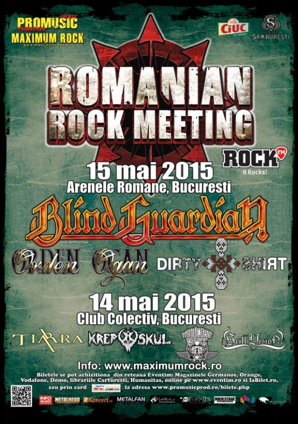 Un nou concurs cu invitatii la Romanian Rock Meeting 2015