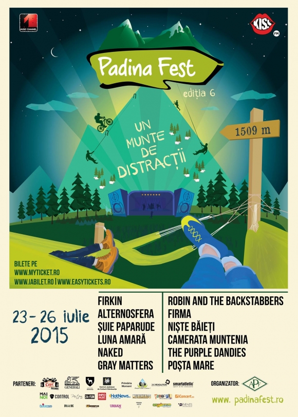 Incepe Padina Fest, festivalul de la inaltime