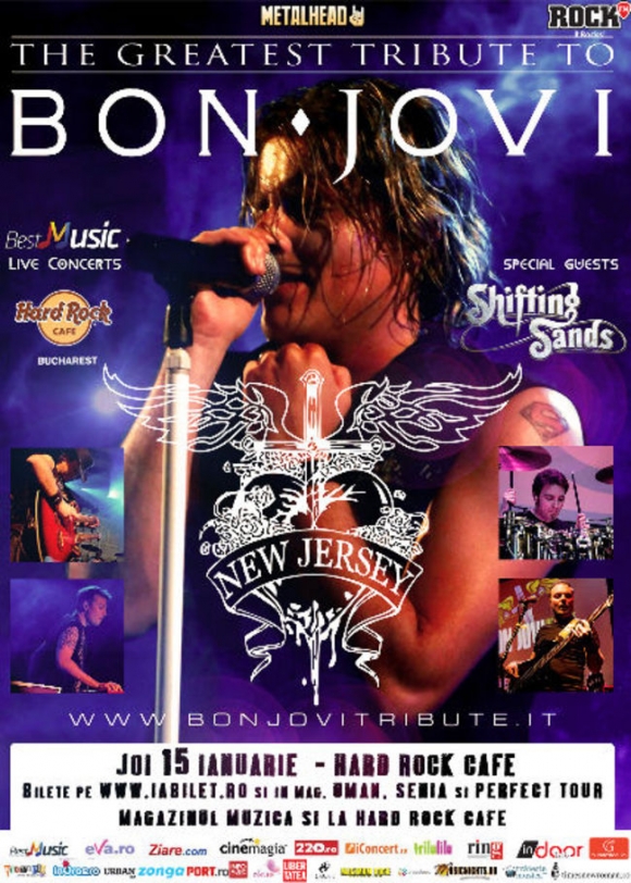 Bon Jovi Tribute cu “New Jersey” la Hard Rock Cafe