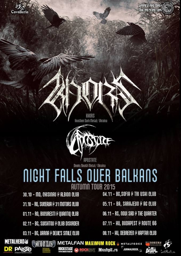 Khors si Apostate – Night Falls Over Balkans Tour