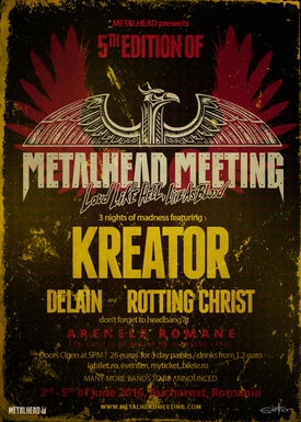 Trupele Kreator si Delain vor canta la festivalul Metalhead Meeting 2016