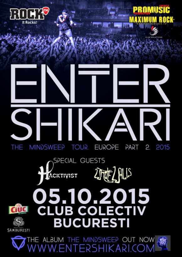 Programul si regulile de acces la concertul Enter Shikari