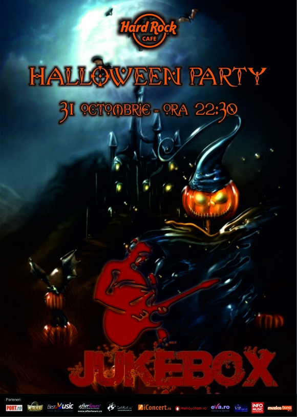 Halloween Party cu JUKEBOX in Hard Rock Cafe