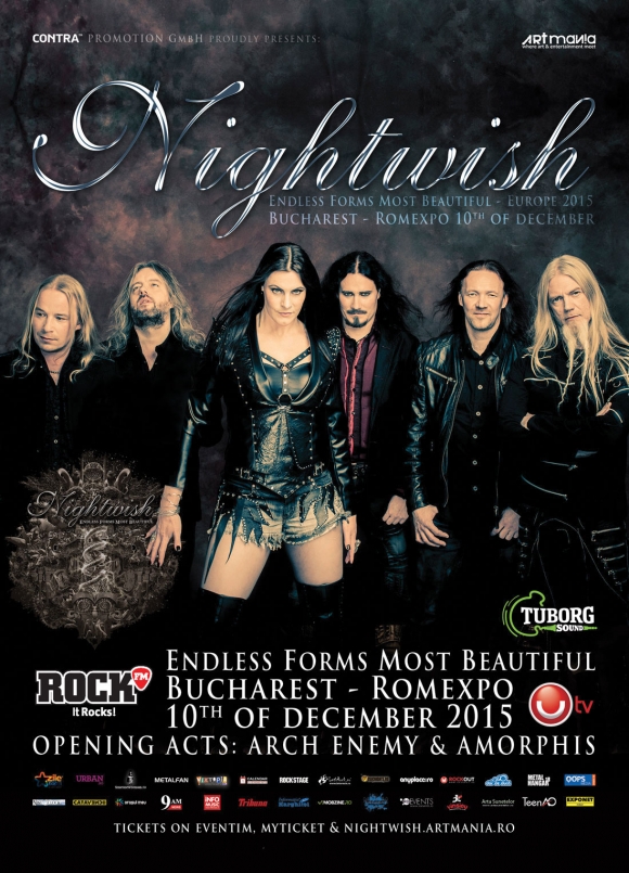 Concertul Nightwish fara efecte pirotehnice, in memoria victimelor de la Colectiv