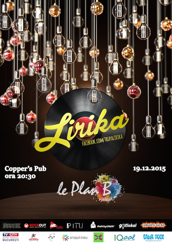 Cocert Lirika si le Plan B in Copper's Pub