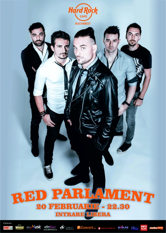 Concert Red Parlament la Hard Rock Cafe