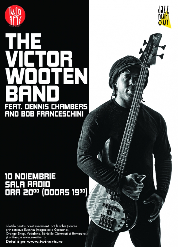 Concert The Victor Wooten Band feat. Dennis Chambers & Bob Franceschini la Sala Radio