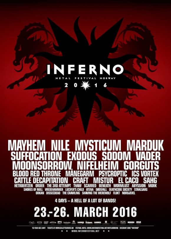 Inferno Metal Festival 2016 - Oslo, Norway