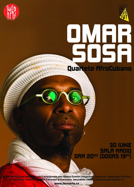 Jazz Night Out gazduieste Omar Sosa Quarteto Afro Cubano
