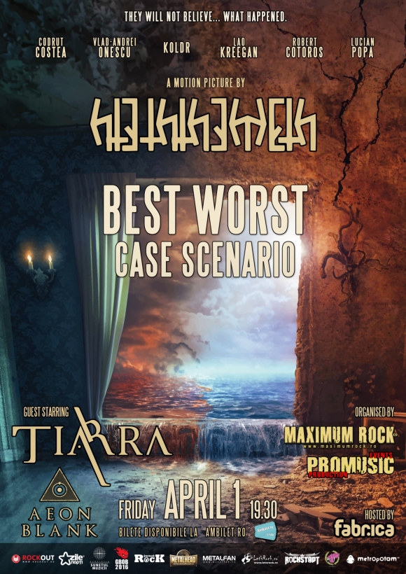 Primul concert HTETHTHEMETH in turneul de lansare a albumului Best Worst Case Scenario, in Club Fabrica