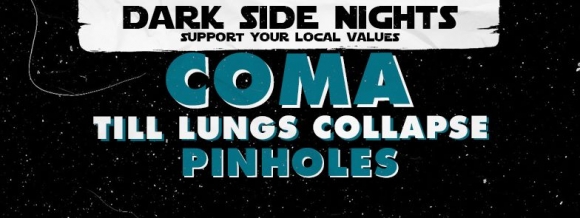 Concert Till Lung Collapse, Pinholes si Coma in Club Fabrica