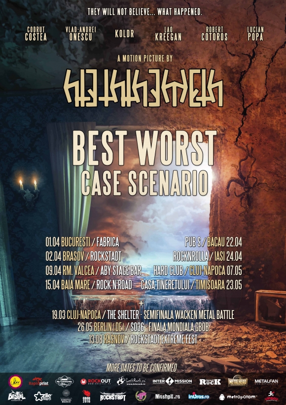 Hteththemeth anunta primele date din turneul de lansare a albumului Best Worst Case Scenario
