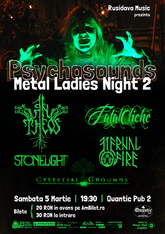 Psychosounds Metal Ladies Night 2 in Quantic Pub 2