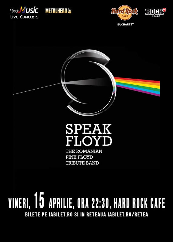Speak Floyd - tributul romanesc Pink Floyd, in concert la Hard Rock Cafe