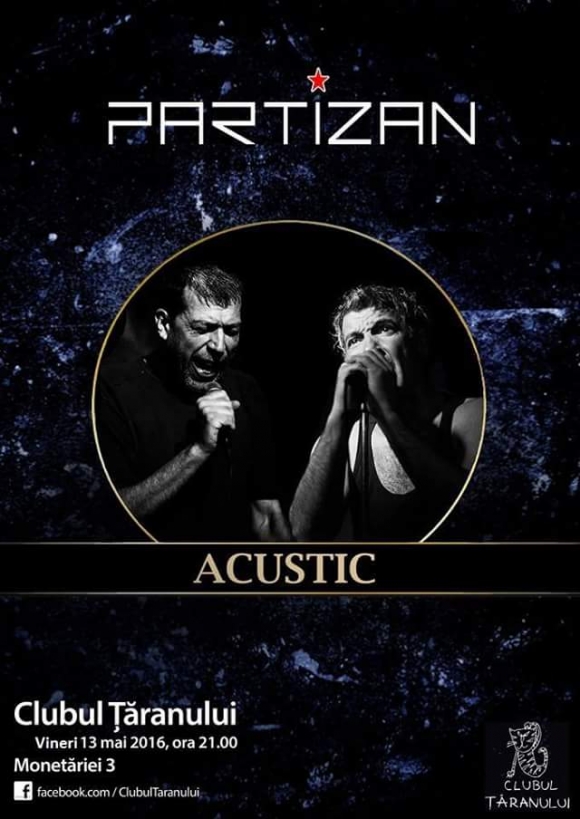Concert Partizan Acustic la Clubul Taranului