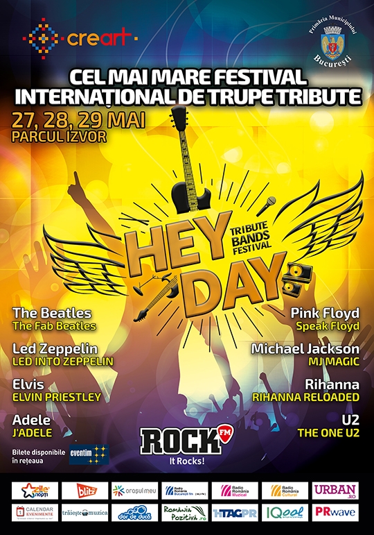 HeyDay - cel mai mare festival international de trupe tribute din Romania