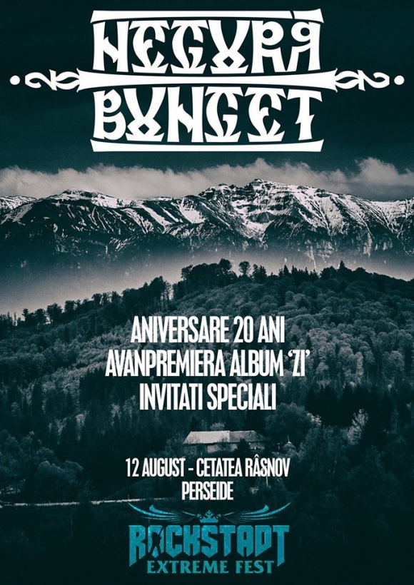 Trupa Negura Bunget aniverseaza 20 de ani printr-un concert la Rockstadt Extreme Fest