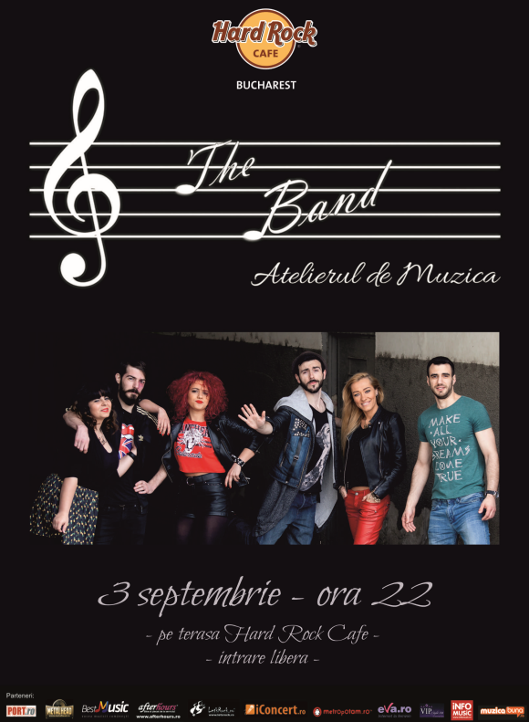 Concert THE BAND la Hard Rock Cafe din Bucuresti, 3 septembrie 2016