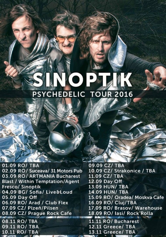 Sinoptik revin cu Psychedelic Tour