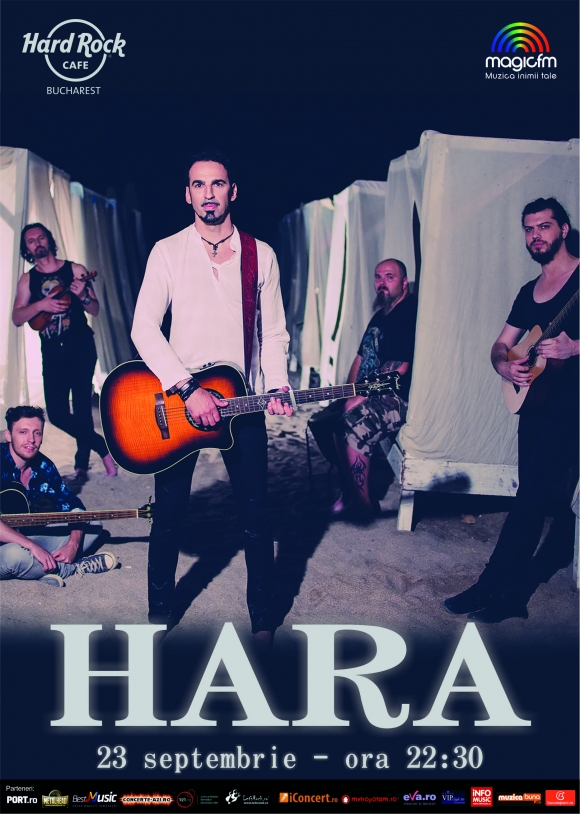 Concert Hara la Hard Rock Cafe, 23 septembrie 2016