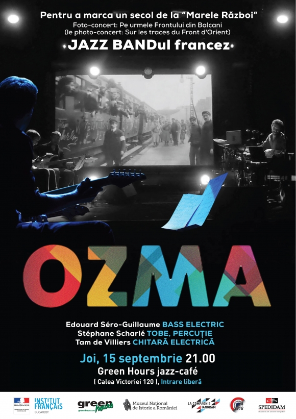 Foto-concert al trupei Ozma la Green Hours: „Pe urmele Frontului din Balcani”