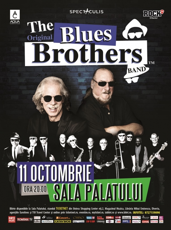 Video mesajul trupei The Original Blues Brothers Band catre fanii din Romania