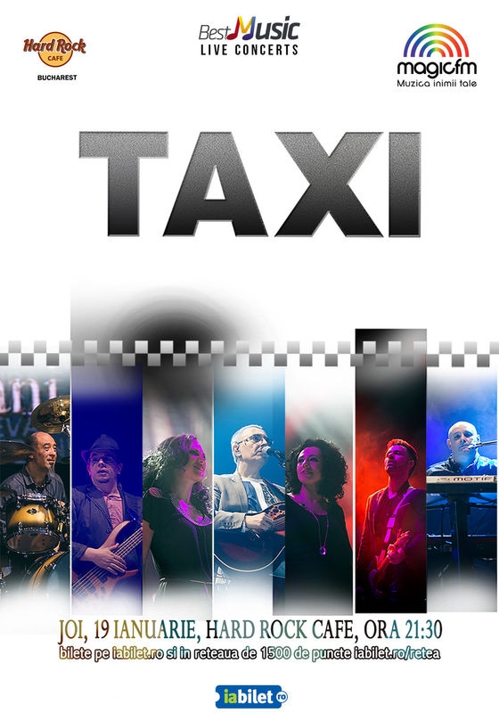 Taxi concerteaza pe 19 ianuarie la Hard Rock Cafe din Bucuresti