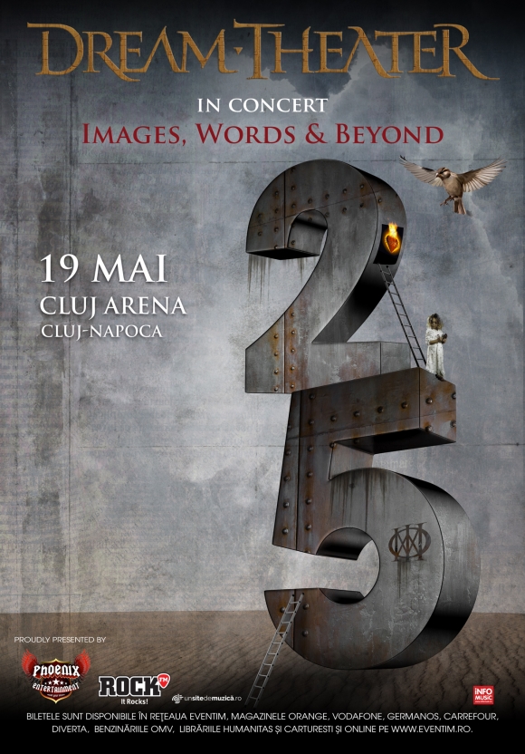 Dream Theater aniverseaza 25 de ani de Images and Words prin 2 show-uri in Romania