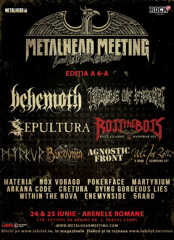 Festivalul Metalhead Meeting la Arenele Romane