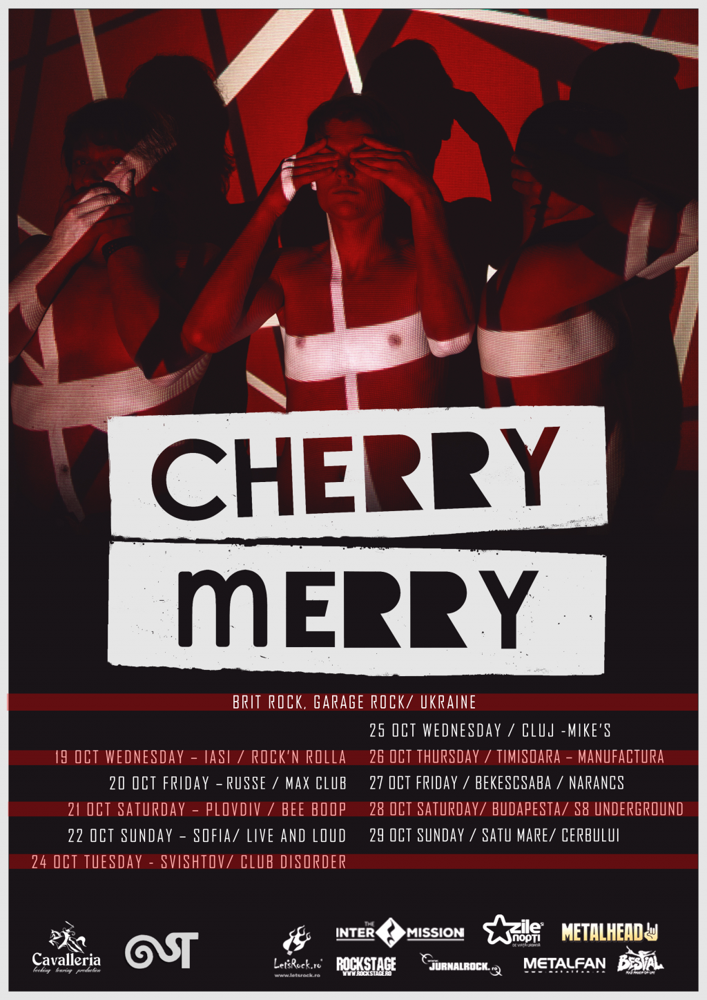 Cherry-merry anunta noul turneu in Romania, Ungaria si Bulgaria