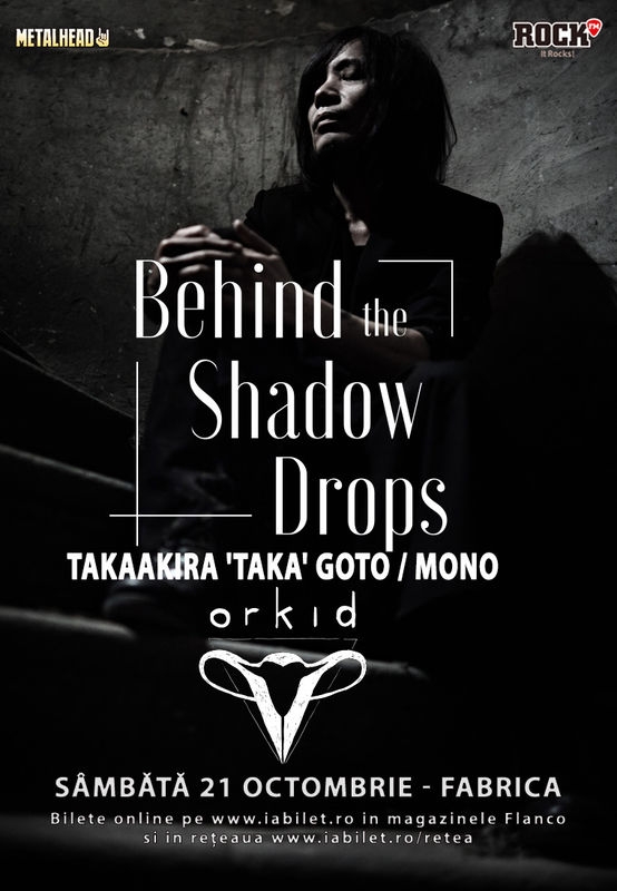 Trupa Orkid canta alaturi de Behind the Shadow Drops in Club Fabrica