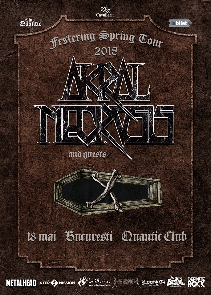 Concert Akral Necrosis în Club Quantic din București