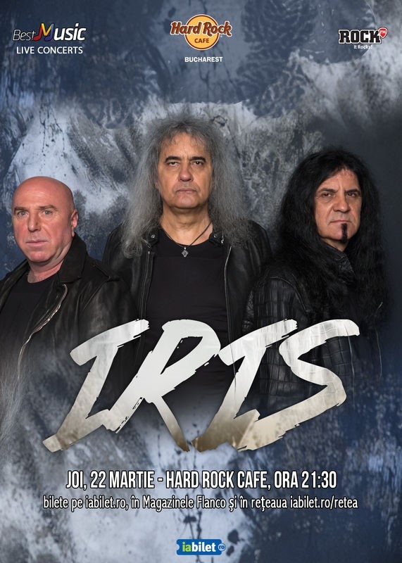 Concert IRIS - Naționala de Rock - la Hard Rock Cafe