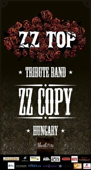 Concert tribut ZZ Top cu trupa ZZ Copy (HU) in club Manufactura