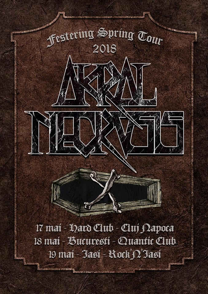 Festering Spring Tour - detaliile noului turneu Akral Necrosis