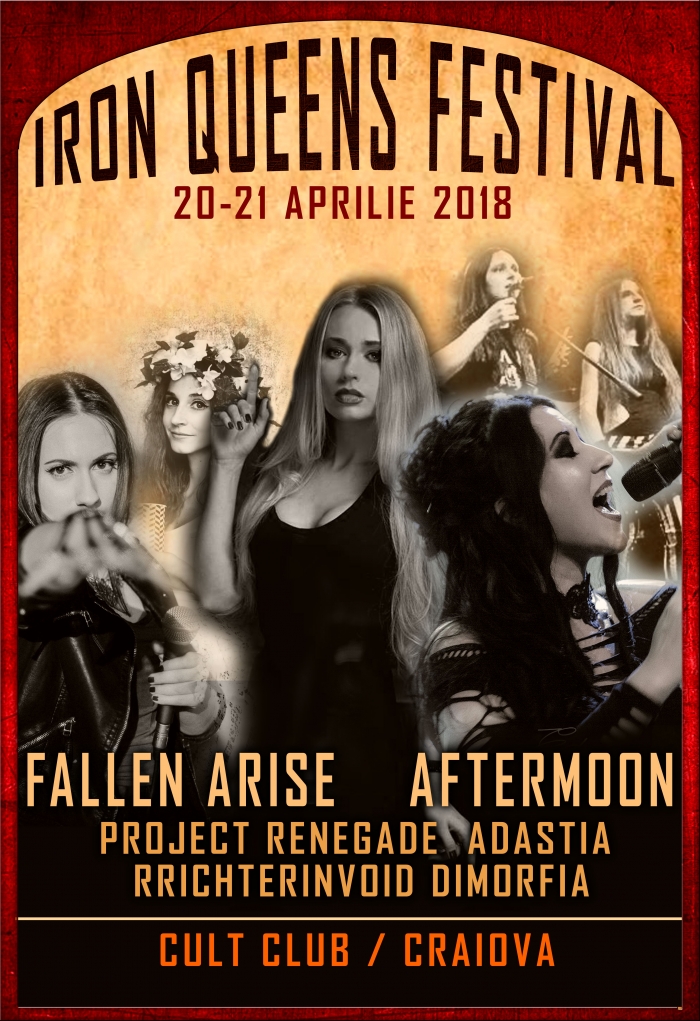 Iron Queens Festival in Cult Music Club din Craiova