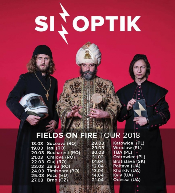 Sinoptik pleaca in Fields on Fire Tour 2018