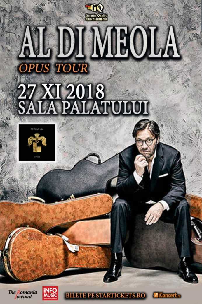 Concert Al Di Meola la Sala Palatului si primul sau album compus sub patronajul fericirii