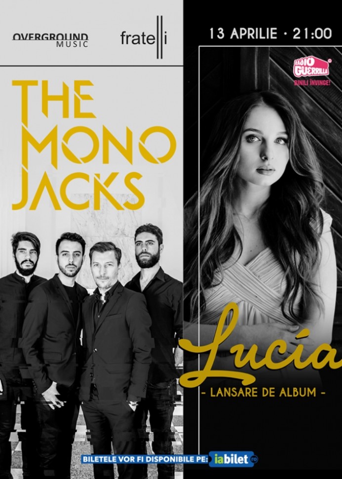 Concert Lucia și The Mono Jacks la Fratelli Studios din București