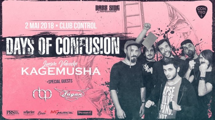 Days Of Confusion lansează un nou videoclip “Kagemusha”, în Club Control