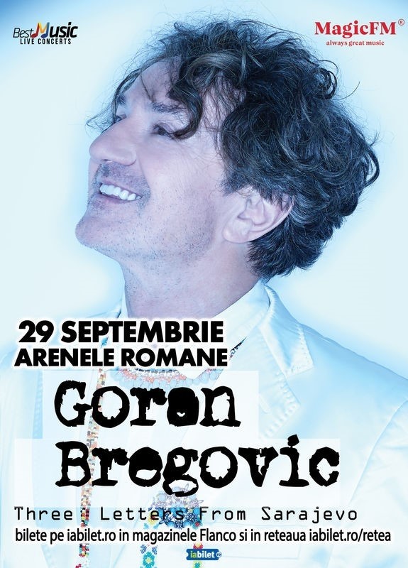 Goran Bregovic va concerta in Romania la Arenele Romane